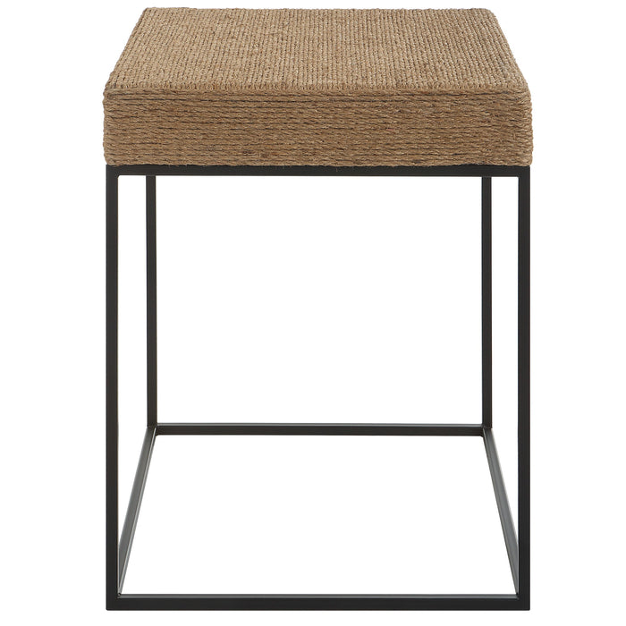 Laramie - Rustic Rope Accent Table