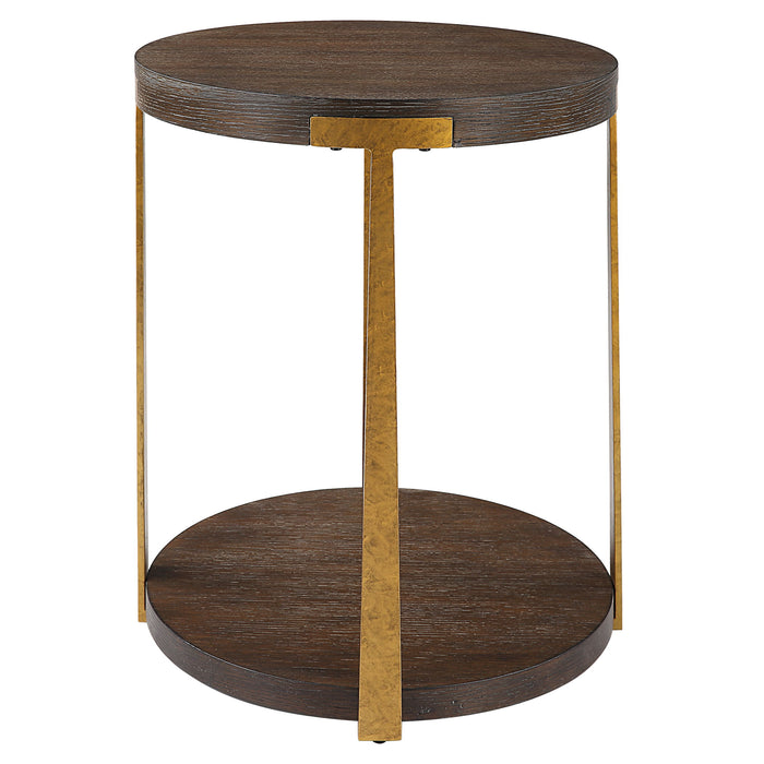 Palisade - Round Wood Side Table