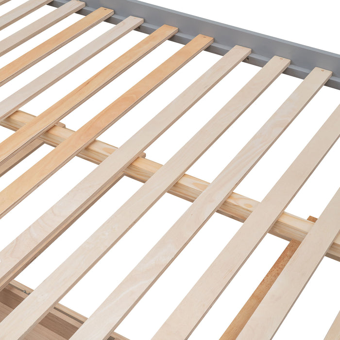 Bunk Bed With Twin Size Trundle And Drawers