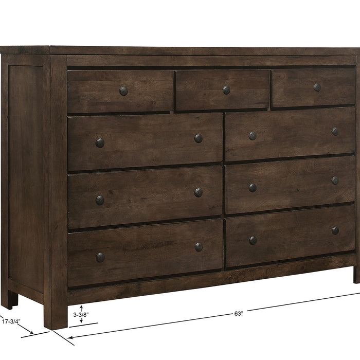 Ashton Hills - Dresser - Ash Brown