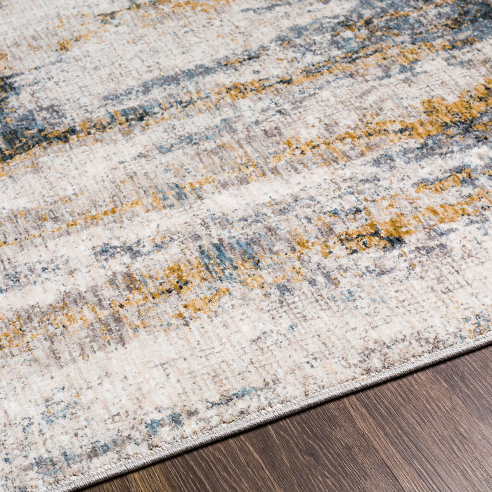 Ladoga - Modern 5 X 8 Rug - Pearl Silver