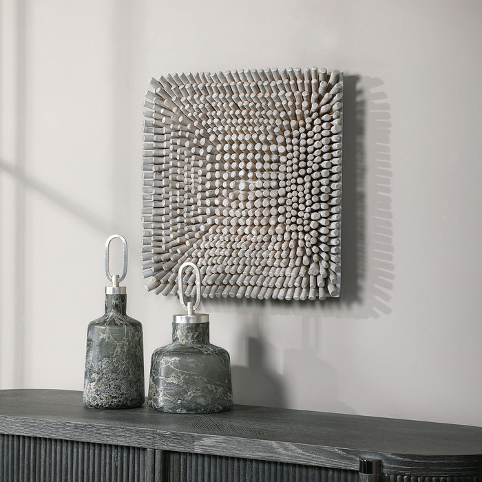 Portside - Wood Wall Panel - Pearl Silver