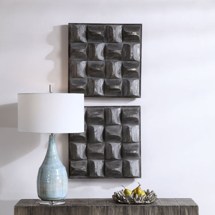 Pickford - Wood Wall Decor - Dark Gray