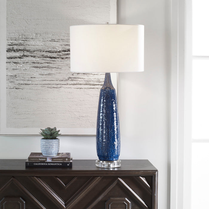 Newport - Table Lamp - Cobalt Blue