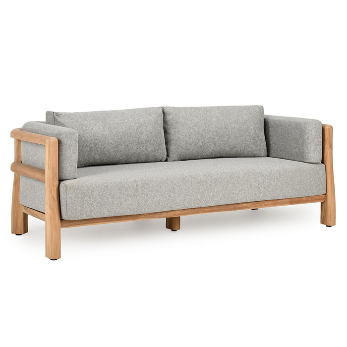 Aston - Outdoor Sofa - Natural/Gray