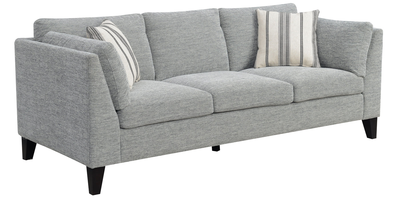 Elsbury - Sofa With 2 Pillows - Gray