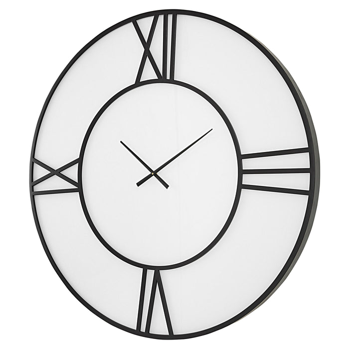 Reema - Wall Clock - Black