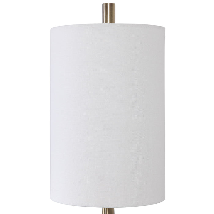 Minette - Mid-Century Buffet Lamp - White