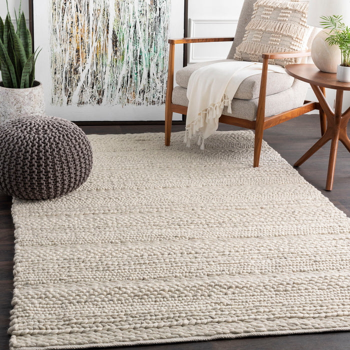 Clifton - Hand Woven 9 X 13 Rug - Ivory