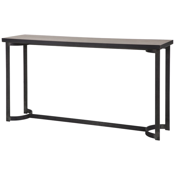 Basuto - Steel Console Table - Light Brown