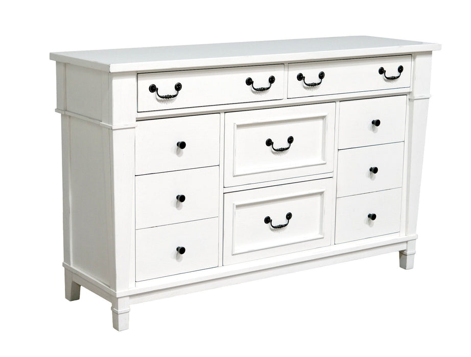 Stoney Creek - 8-Drawer Dresser - Weathered White