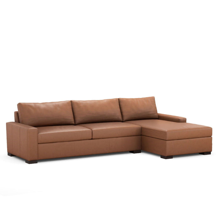 Classic Custom - Rivera Sofa With Chaise Track Arm