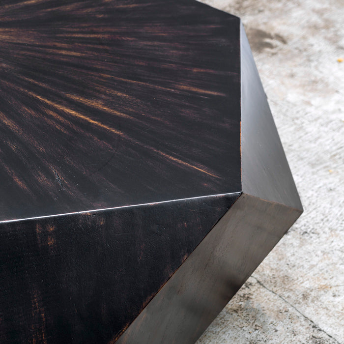 Volker - Coffee Table - Worn Black