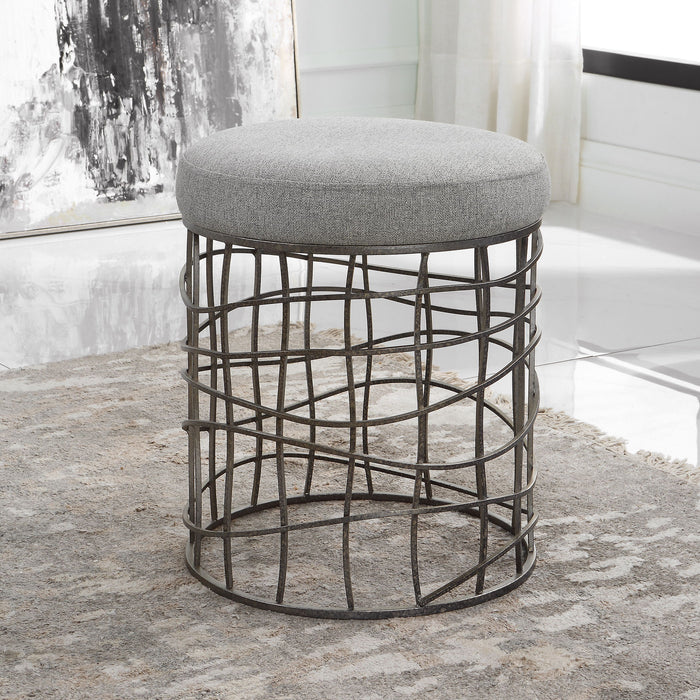 Carnival - Iron Round Accent Stool