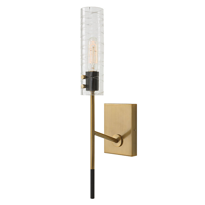 Telesto - 1 Light Sconce - Brass