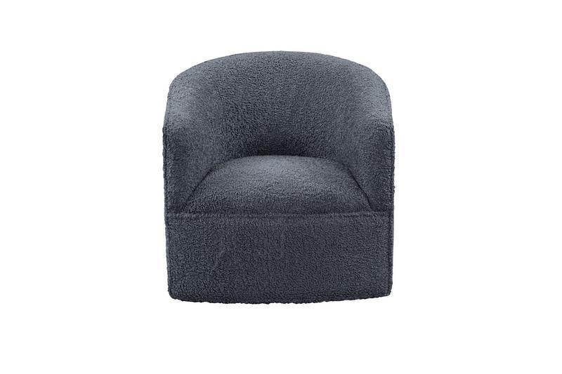 Valencia - Swivel Accent Chair - Blue