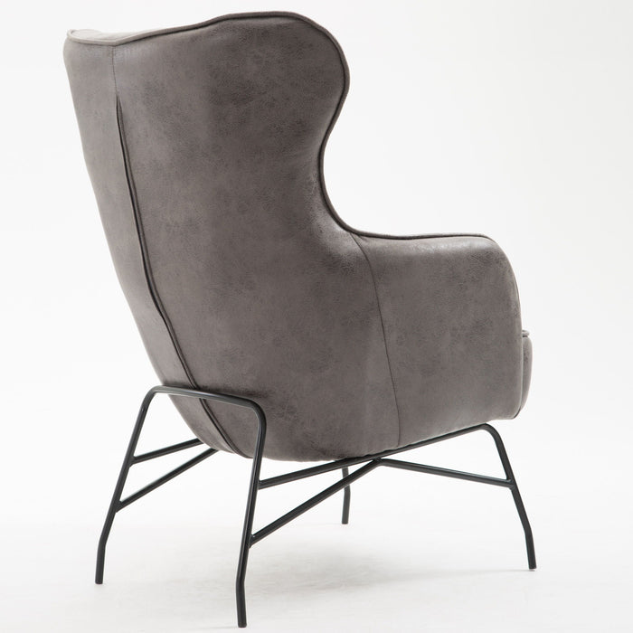 Franky - Accent Chair - Badlands Charcoal