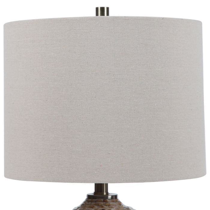 Lagos - Rustic Table Lamp - Light Brown