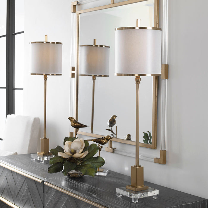 Villena - Buffet Lamp - Brass