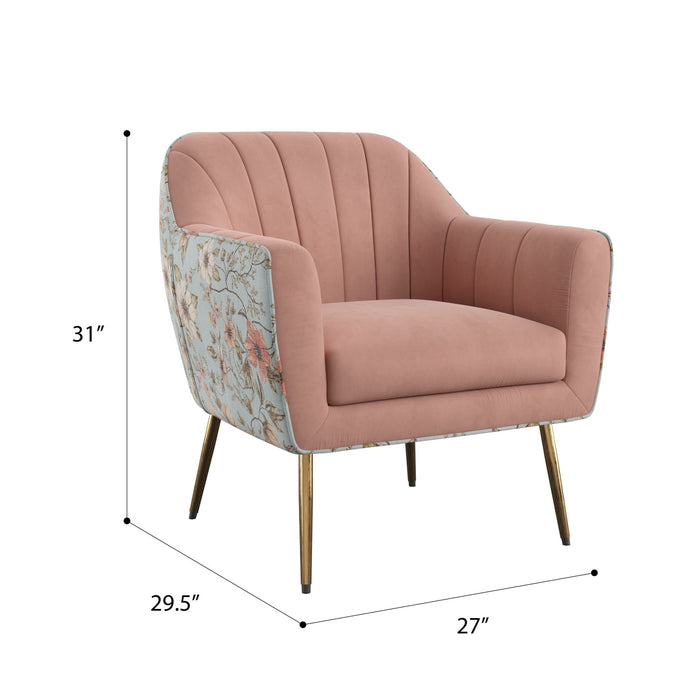 Ophelia - Accent Chair - Rose