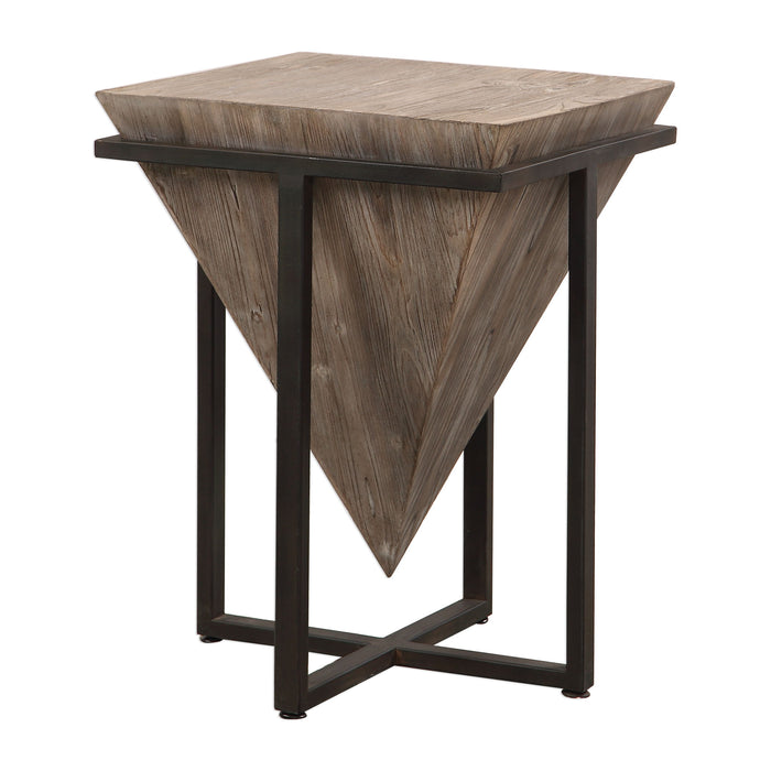 Bertrand - Wood Accent Table - Light Brown