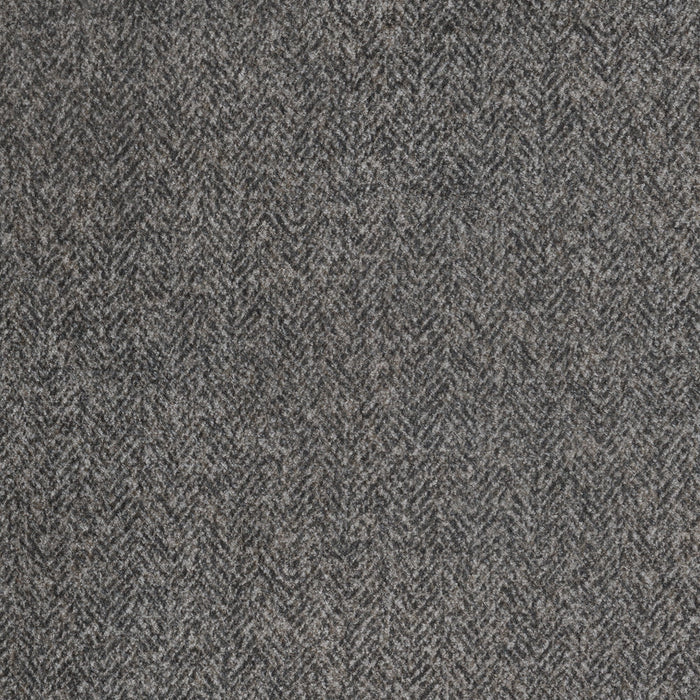 Berlin - Swivel Chair - Gray Herringbone & Sanded Microfiber