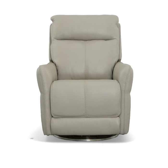 Spin - Swivel Power Recliner with Power Headrest & Lumbar