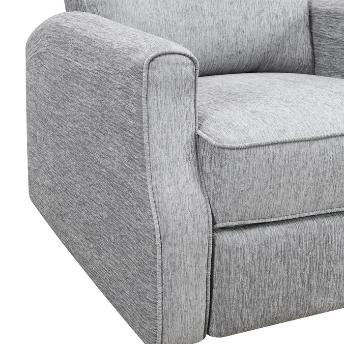 Tabor - Recliner - Gray Graphite