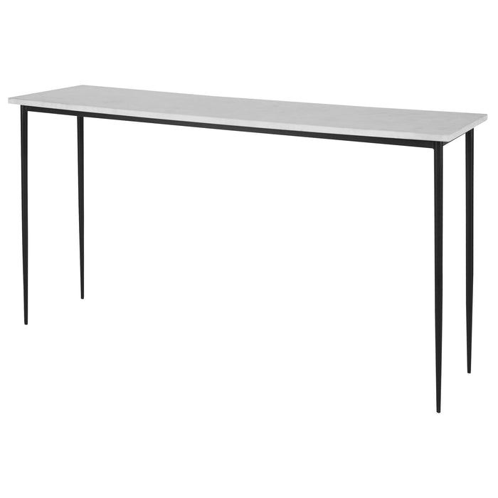 Nightfall - Marble Console Table - White