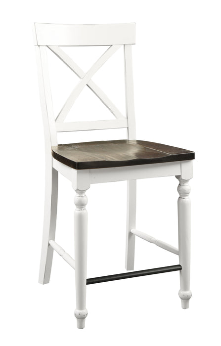 Mountain Retreat - Barstool - Dark Mocha & Antique White