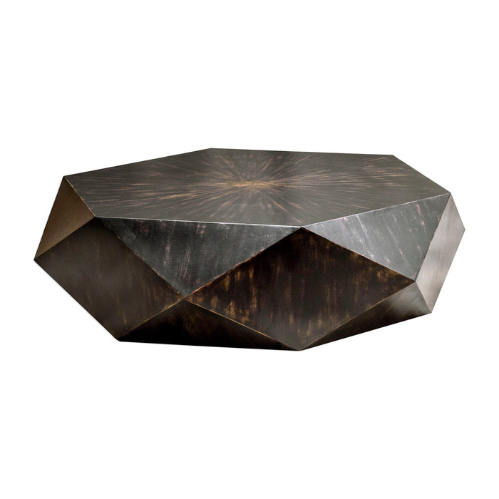 Volker - Coffee Table - Worn Black