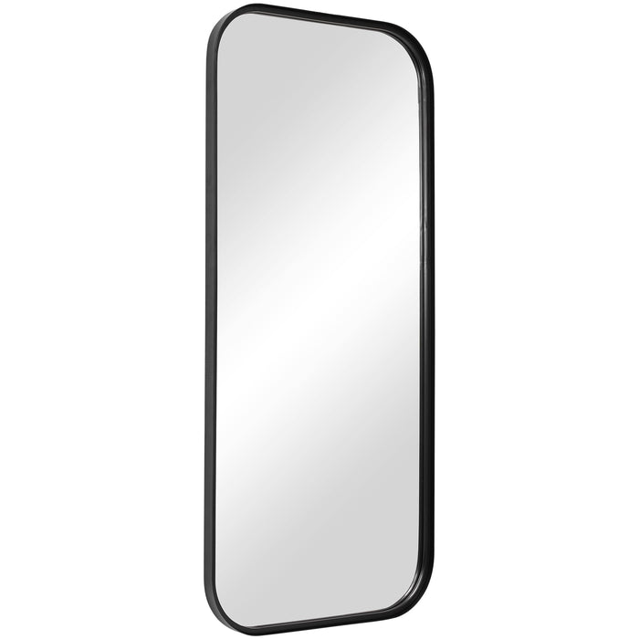 Concord - Tall Iron Mirror - Black