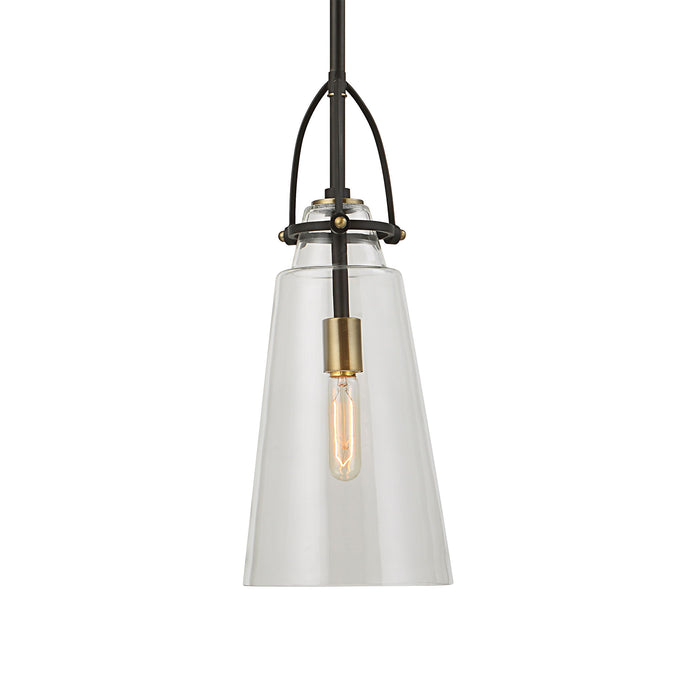 Saugus - Industrial 1 Light Pendant - White