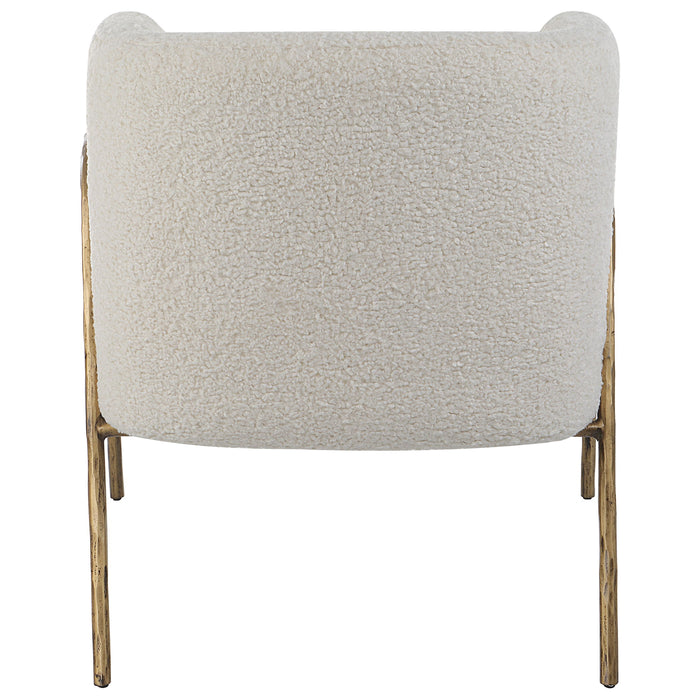 Jacobsen - Shearling Accent Chair - Off White