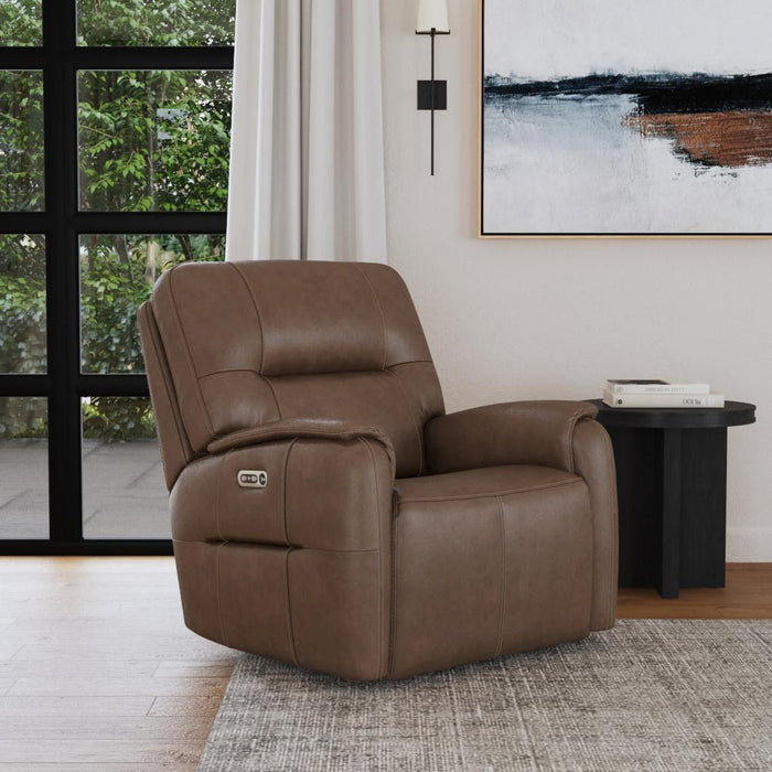 Wilson - Power Gliding Recliner With Power Headrest - Thunder