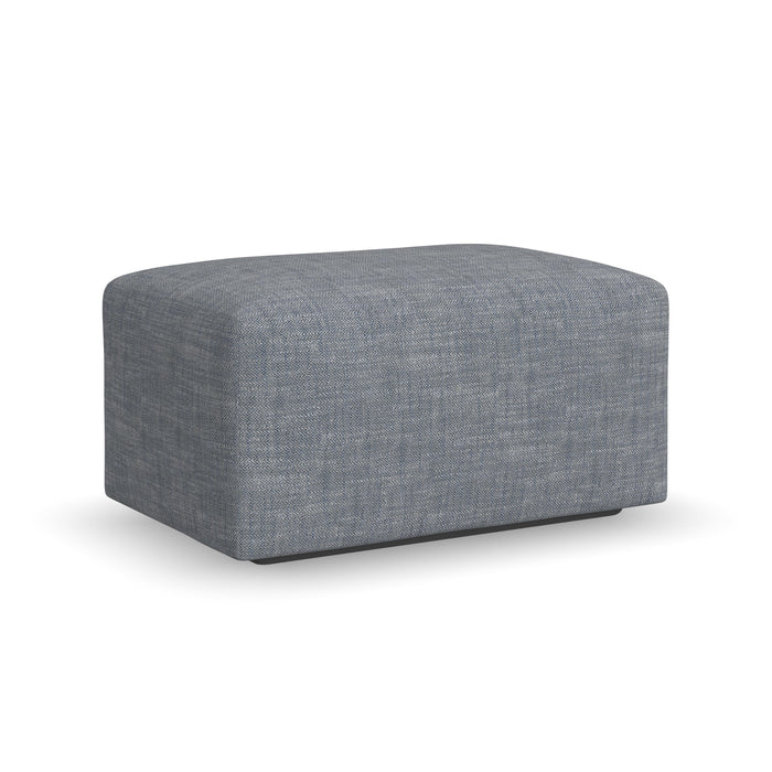 Dawson - Stationary Ottoman - Blue