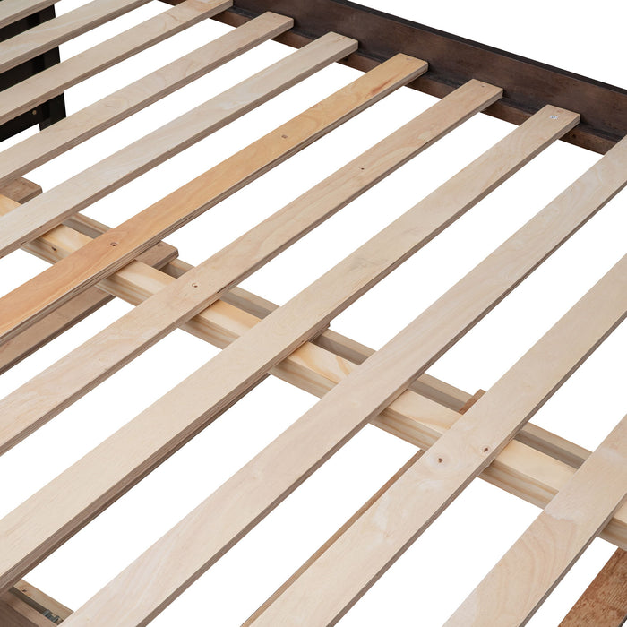 Bunk Bed With Twin Size Trundle And Drawers