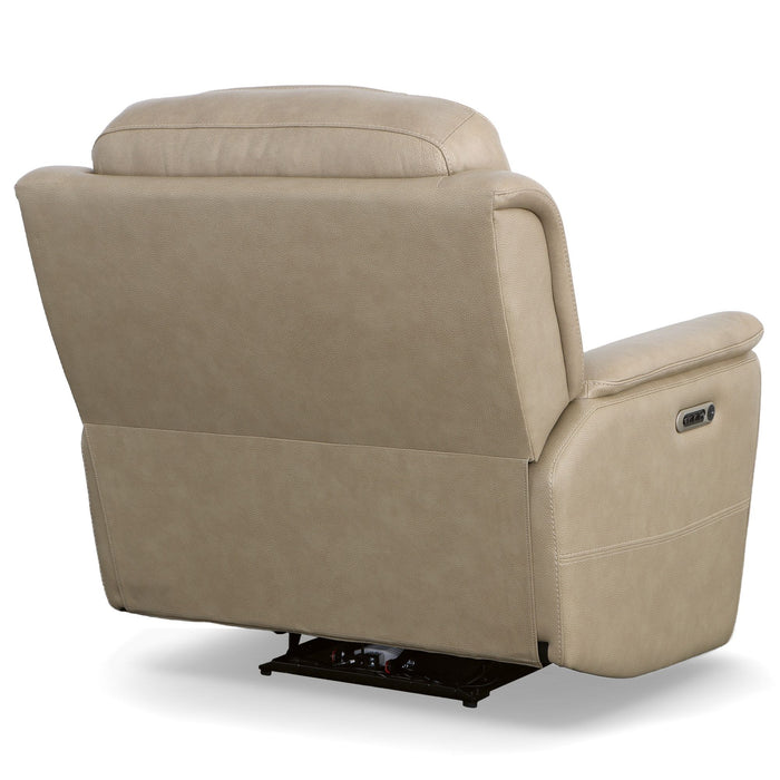 Crew - Power Recliner With Power Headrest & Lumbar - Black