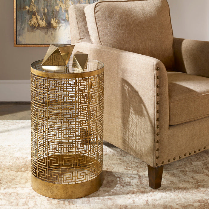 Algernon - Accent Table - Gold