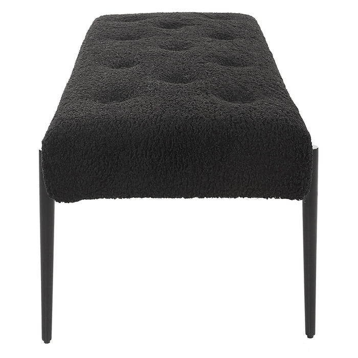 Olivier - Modern Bench - Black