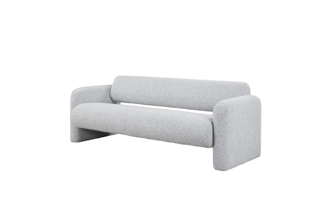 Marcel - Boucle Sofa - Mercury Gray