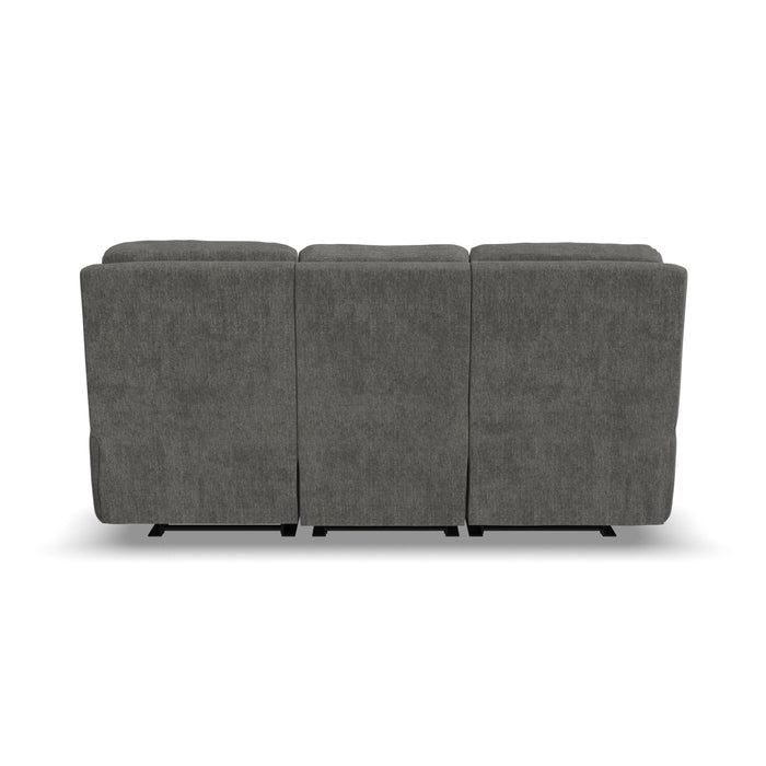 Penn - Power Reclining Sofa with Power Headrests & Lumbar