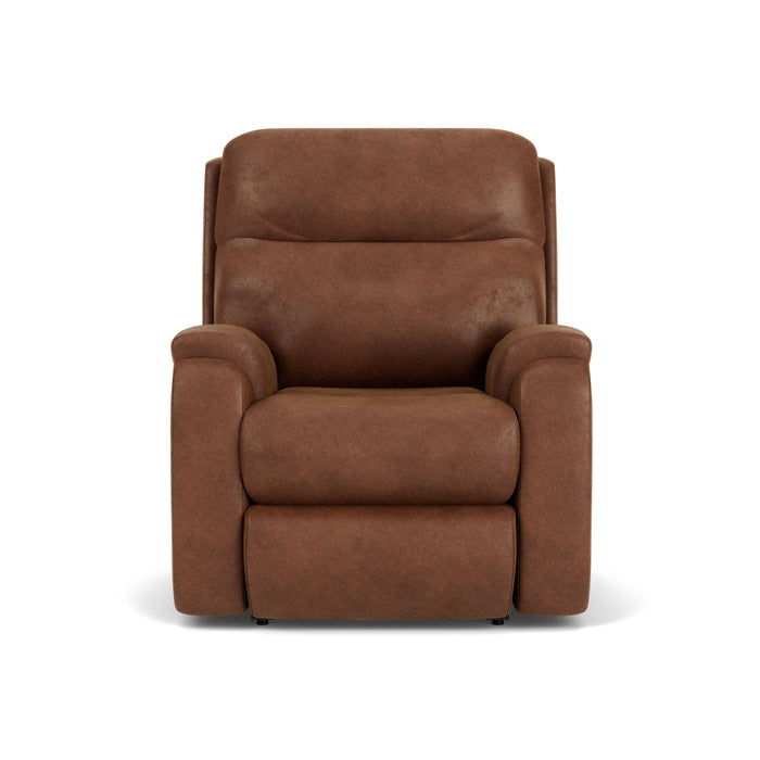 Penn - Power Rocking Recliner with Power Headrest & Lumbar