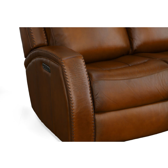 Mustang - Power Reclining Sofa with Power Headrests