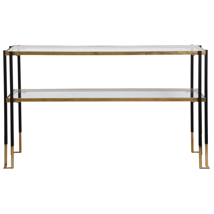 Kentmore - Modern Console Table - Black