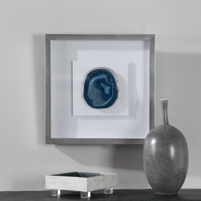 Kalia - Stone Shadow Box - Blue