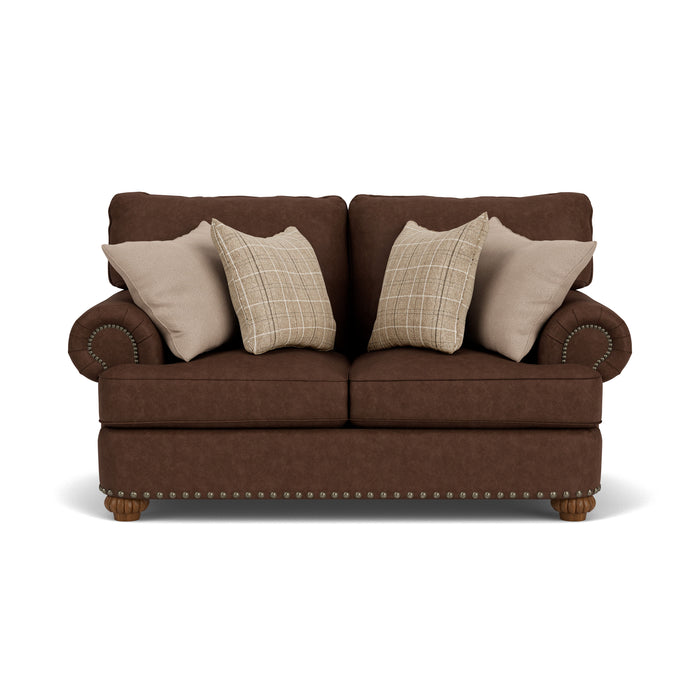 Patterson - Loveseat - Nailhead Trim