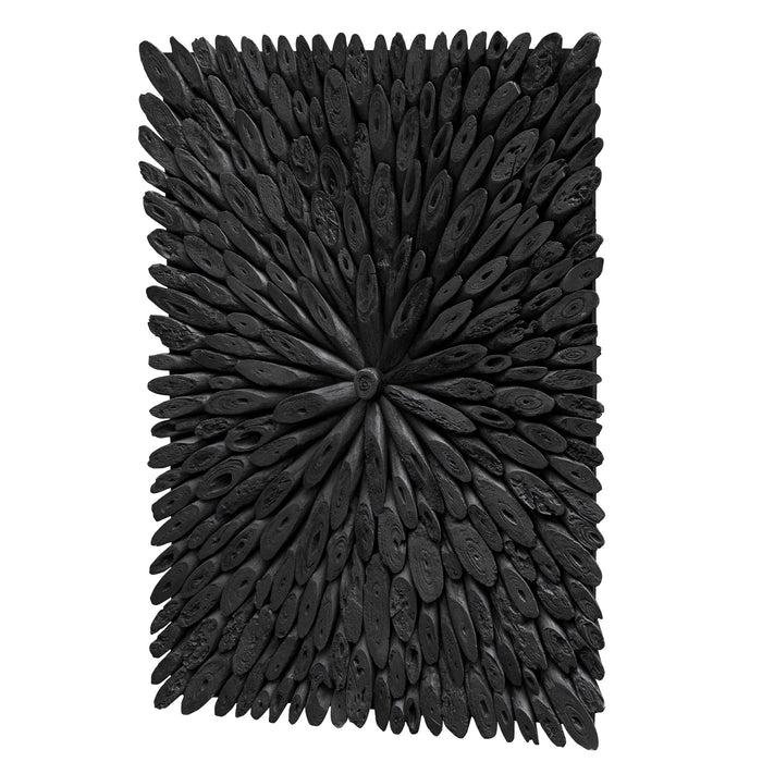 Bahama Wood - Wood Wall Decor - Black