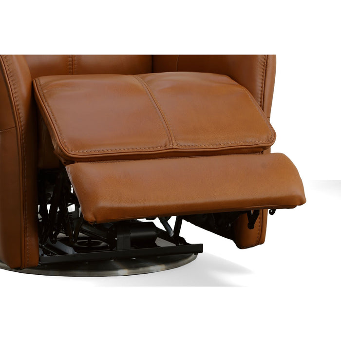 Spin - Swivel Power Recliner with Power Headrest & Lumbar