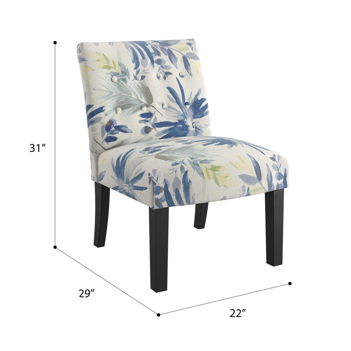 Vera - Accent Chair - Ocean Floral